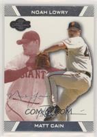 Matt Cain, Noah Lowry #/299