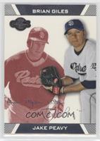 Jake Peavy, Brian Giles [Noted] #/299