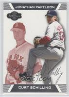 Curt Schilling, Jonathan Papelbon #/299