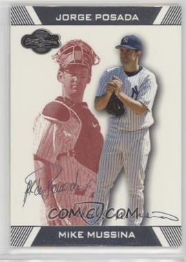2007 Topps Co-Signers - [Base] - Red #26.3 - Mike Mussina, Jorge Posada /299