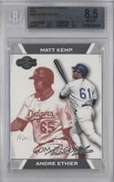 Andre Ethier, Matt Kemp [BGS 8.5 NM‑MT+] #/299