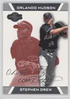 Stephen Drew, Orlando Hudson #/299