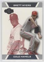 Cole Hamels, Brett Myers #/299