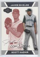 Scott Kazmir, James Shields #/299