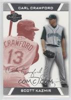 Scott Kazmir, Carl Crawford #/299