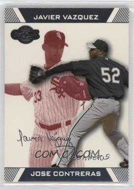 2007 Topps Co-Signers - [Base] - Red #78.2 - Jose Contreras, Javier Vazquez /299