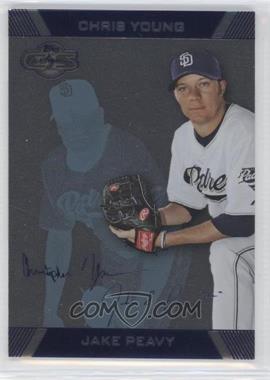 2007 Topps Co-Signers - [Base] - Silver Blue #15.2 - Jake Peavy, Chris Young /150
