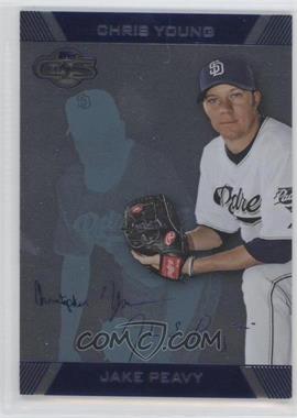 2007 Topps Co-Signers - [Base] - Silver Blue #15.2 - Jake Peavy, Chris Young /150