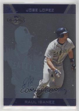 2007 Topps Co-Signers - [Base] - Silver Blue #43.2 - Raul Ibanez, Jose Lopez /150