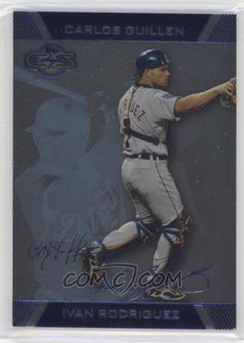2007 Topps Co-Signers - [Base] - Silver Blue #47.2 - Ivan Rodriguez, Carlos Guillen /150