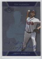 John Smoltz, Tim Hudson [EX to NM] #/150