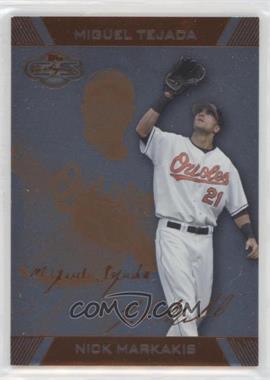 2007 Topps Co-Signers - [Base] - Silver Bronze #52.3 - Nick Markakis, Miguel Tejada /175