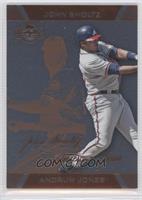 Andruw Jones, John Smoltz #/175