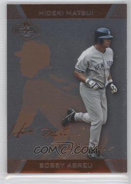 2007 Topps Co-Signers - [Base] - Silver Bronze #80.2 - Bobby Abreu, Hideki Matsui /175