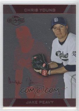 2007 Topps Co-Signers - [Base] - Silver Red #15.2 - Jake Peavy, Chris Young /199