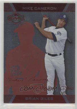 2007 Topps Co-Signers - [Base] - Silver Red #73.2 - Brian Giles, Mike Cameron /199