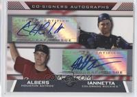 Matt Albers, Chris Iannetta