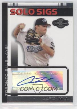 2007 Topps Co-Signers - Solo Sigs #SS-AH - Aaron Hill