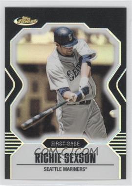 2007 Topps Finest - [Base] - Black Refractor #16 - Richie Sexson /99