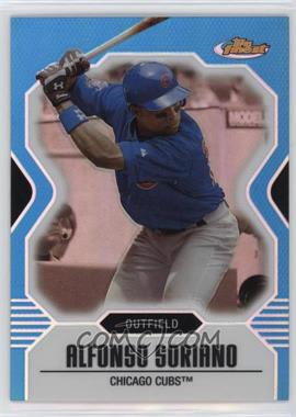 2007 Topps Finest - [Base] - Blue Refractor #120 - Alfonso Soriano /399