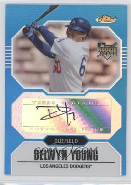 2007 Topps Finest - [Base] - Blue Refractor #163 - Delwyn Young /299