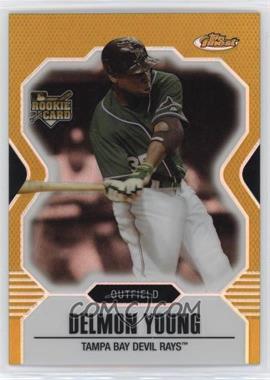 2007 Topps Finest - [Base] - Gold Refractor #150 - Delmon Young /50