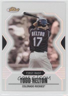 2007 Topps Finest - [Base] - Refractor #95 - Todd Helton