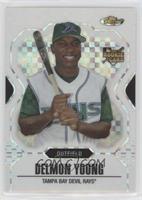 Delmon Young (With Bat) #/50