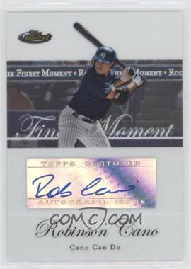 2007 Topps Finest - Rookie Finest Moments - Autographs #RFMA-RC - Robinson Cano
