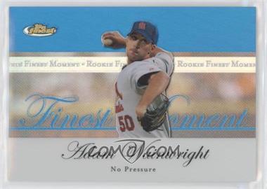 2007 Topps Finest - Rookie Finest Moments - Blue Refractor #RFM-AW - Adam Wainwright /299