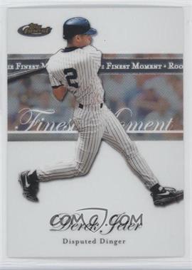 2007 Topps Finest - Rookie Finest Moments #RFM-DJ - Derek Jeter