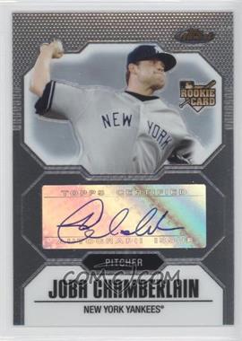 2007 Topps Finest - Rookie Redemptions #10 - Joba Chamberlain