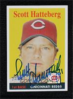 Scott Hatteberg [BAS Beckett Auth Sticker]