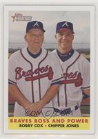 Braves Boss and Power (Bobby Cox, Chipper Jones)