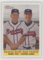 Braves Boss and Power (Bobby Cox, Chipper Jones)