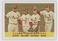 Cards Fence Busters (Albert Pujols, David Eckstein, Scott Rolen, Ronnie Belliar…