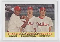 Charlie's Young Sluggers (Ryan Howard, Charlie Manuel, Chase Utley)