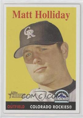 2007 Topps Heritage - [Base] #452 - Matt Holliday