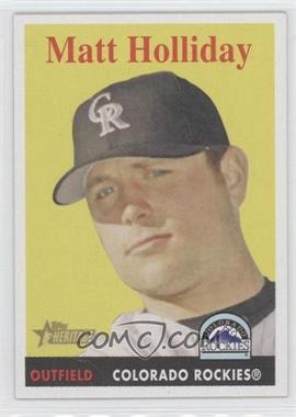 2007 Topps Heritage - [Base] #452 - Matt Holliday