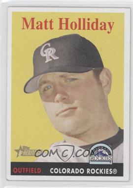 2007 Topps Heritage - [Base] #452 - Matt Holliday