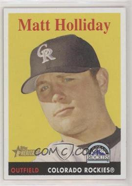 2007 Topps Heritage - [Base] #452 - Matt Holliday