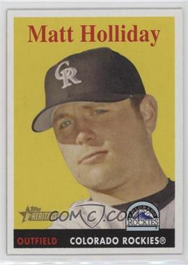 2007 Topps Heritage - [Base] #452 - Matt Holliday