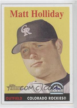 2007 Topps Heritage - [Base] #452 - Matt Holliday