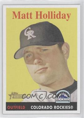 2007 Topps Heritage - [Base] #452 - Matt Holliday