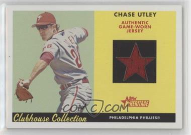 2007 Topps Heritage - Clubhouse Collection Relics #CC CU - Chase Utley