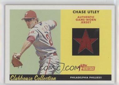 2007 Topps Heritage - Clubhouse Collection Relics #CC CU - Chase Utley