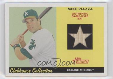 2007 Topps Heritage - Clubhouse Collection Relics #CC MP - Mike Piazza