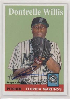 2007 Topps Heritage - Real One Autographs #ROA-DWW - Dontrelle Willis