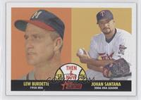 Lew Burdette, Johan Santana