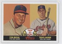 Stan Musial, Travis Hafner